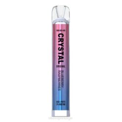 SKE Vape Flavours | SKE krystallbar engangsvape blåbær bringebær is 2DJR40