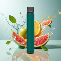 Solo Plus 2800 Puffs Engangs Vape Mynte Norge Engros 6.5ml 950mAh Mesh