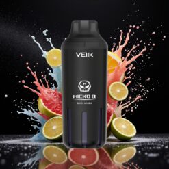 VEIIK MICKO Q 5500 15ml 1300mAh 1.0ohm Svart Mamba Norge Engros