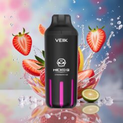 VEIIK MICKO Q 5500 15ml 1.0ohm Mesh 1300mAh Norge Engros Jordbær Is