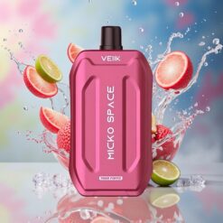 VEIIK MICKO SPACE 7000 Puffs Norge Engros Engangsdamper Litchi Is 18ml 500mAh