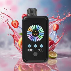 VEIIK SPACE CLOUD 30000 PUFFS Engangs VAPE Bær Bringebær Norge Engros 900mAh TYPE-C