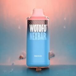 Wotofo NexBar 10000 Norge Engros Fersken Is 20ml 500mAh Type-C Mesh