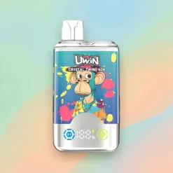 UWIN Crystal Twins 40000 Puffs Dobbel Smak 32mL 850mAh Norge Engros
