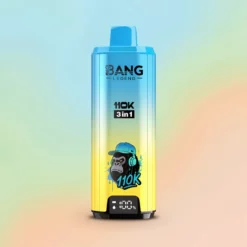 Bang Legend 110K Puffs 3 i 1 Oppladbar Mesh Coil Smart Display Norge Engros