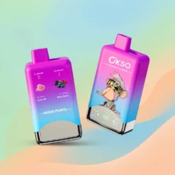 OKSO Double Flavor 60K Puffs Engangs Vape, 2×25ml, Nikotin 0-5% - Norge Engros