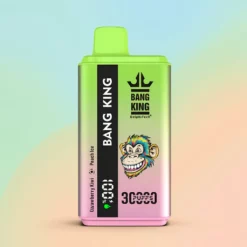 Bang King 30000 Drag Dobbel Smak Engangs Vape 36ml Oppladbar Norge Engros
